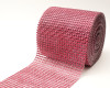 4.5" x 10 yards 24 Rows Burgundy Diamond Mesh Wrap