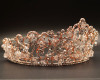 Rose Gold Crystal Rhinestone Tiara  (TX015)