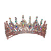 2.25" Iridescent Rose Gold Tiara