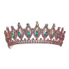 1.75" Iridescent Rose Gold Tiara