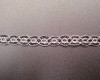 1/2" x 30 Yards Black/Silver Braided Trim - Pack of 5