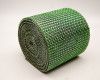 4.5" x 10 yards 24 Rows Emerald Green Diamond Mesh Wrap