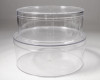 6.5" Wide Clear Sharp Edge Favor Box - Pack of 6 Plastic Storage Boxes