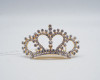 Gold Crystal Rhinestone Mini Tiara - Pack of 12 (TM151)