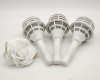 7" White Foam Bouquet Holder - Pack of 6