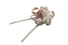 2 3/4" Blush  Satin Rose Flower Pin Boutonniere  - Pack of 12 Pin Corsages
