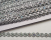 1/2"x 15 yards Silver Sequin Trim - Pack of 5