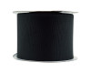 3"x 50 yards Black Polyester Grosgrain Gift Ribbon - Pack of 3