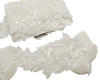 7 1/2"x 5 yards White Beaded Sequin Trim