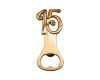 3 1/2"x 1 1/2" Gold Mis 15 Quinceanera Bottle Opener Favor  - Pack of 12