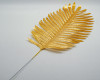 10 1/2"x 25 1/2" Gold Large Artificial Palm Leaf for Floral Arrangements - Pack of 12