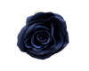 3 1/2" Navy Blue Single Short Stem Artificial Silk Bouquet Roses - Pack of 12