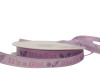 3/8" x 25 Yards Lavender/Pink It's a Girl Baby Shower Printed Satin Gift Ribbon - Pack of 15 Rolls