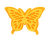 3 1/4" Mixed Color Felt Butterflies - 100 PCS