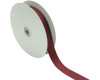 7/8"x 50 yards Wine Polyester Grosgrain Gift Ribbon - Pack of 10