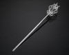 20" Tall Silver Crown Shaped Topper Scepter