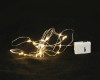 Warm Light Battery Operated LED Wired Fairy Lights - Pack of 12