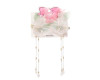 Blush Sheer Lace Butterfly Hair Clip - Set of 2