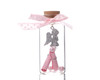 2.5" Glass Pink Angel Baby Shower Gender Reveal Message in a Bottle Favor - Pack of 12 Wishing Jars