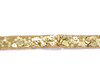 1/2" x 5 Yards Gold Heart-Shaped Sequin Iron-On Trim - Pack of 1