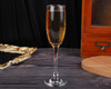 8.5" Clear Glass Champagne Flutes - Pack of 6