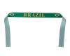 1.75" x 38" Brazil Polyester Ribbon Decoration - Pack of 12