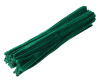 12" Hunter Green Chenille Stem DIY Craft Pipe Cleaner - Pack of 1000