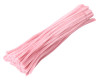 12" Light Pink Chenille Stem DIY Craft Pipe Cleaner - Pack of 1000