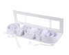 18" White Fillable Grad Shaped Gift Box - Pack of 1
