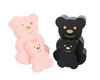 Set of Small & Large Black Bear Shaped Gift Boxes - Set of 2