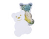 Set of Small & Large White Bear Shaped Gift Boxes - Set of 2