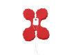 9ft Red Paper Party Streamers - Pack of 12