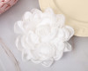 4" Ivory Satin Silk Knotted Center Rose Flower - Pack of 12