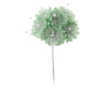 1 3/4" Sage Green Silk Organza Flower Pearl Spray Rhinestones - Pack of 72