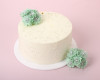 1 3/4" Sage Green Silk Organza Flower Pearl Spray Rhinestones - Pack of 72