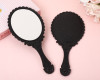 4 1/2"x 9 3/4" Black Portable Mis Quince Handheld Mirror - Pack of 12 Quinceanera Favors