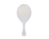 4 1/2"x 9 3/4" White Portable Mis Quince Handheld Mirror - Pack of 12 Quinceanera Favors