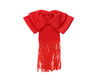 8.5" Long Red Charro Mariachi Mexican Grosgrain Bow Tie - Pack of 12