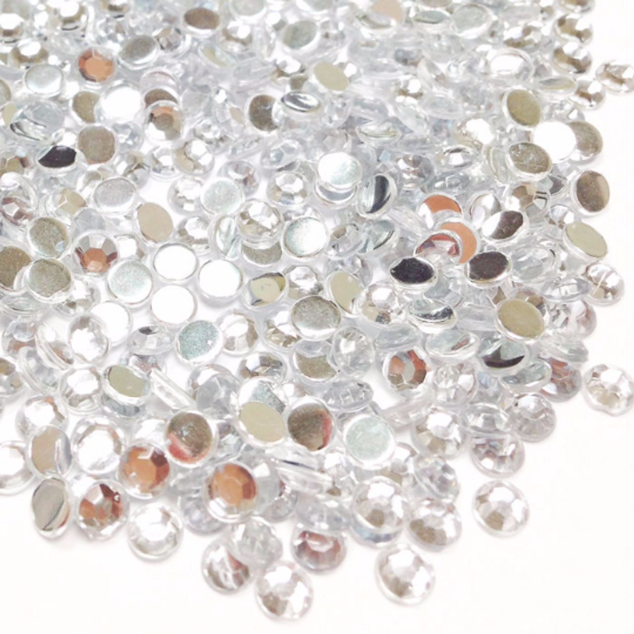 5mm SS20 Clear Wholesale Flat Back Rhinestones - Pack of 10,000 Pieces - CB  Flowers & Crafts