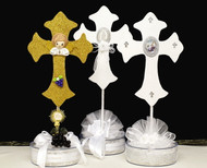Baptism And First Communion Diy Centerpiece Ideas Cb Flowers