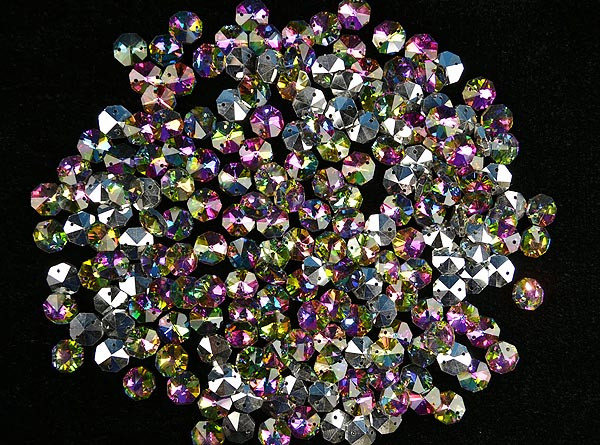 Craft Supplies Rhinestone and Crystal Crystal Octagon Prisms Beads