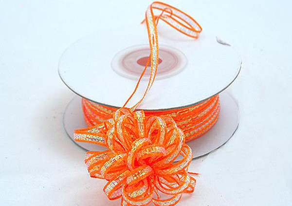 Ribbon Organza Pull Bow Ribbon 1/8" Organza Pull Bows Ribbon Page