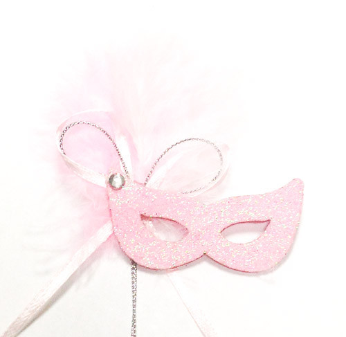 2.5" Orange Mini Masquerade Masks Pack of 72 Mini Mardi Gras Masks