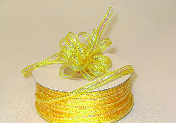 Ribbon Organza Pull Bow Ribbon 1/8" Organza Pull Bows Ribbon Page
