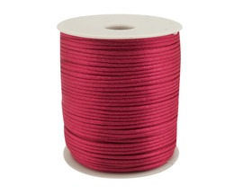 2mm wide x 100 yards Fuchsia Rattail Cord Trims - Pack of 5 Spools