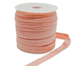 5/8 x 50 Yards Blush Fold Over Elastic Sewing Trim