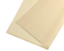 22.8"x22.8" Gold Metallic Edge Champagne Flower Bouquet Wrapping Paper - Set of 20 Sheets