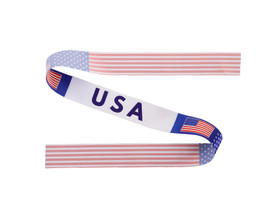 1.75" x 38" USA Polyester Ribbon Decoration - Pack of 12