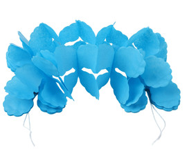 9ft Blue Paper Party Streamers - Pack of 12