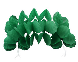 9ft Emerald Paper Party Streamers - Pack of 12